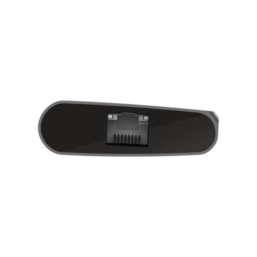 BELKIN USB-C Multimedia 4k Hub 7 in 1 Pass 100W - Gray