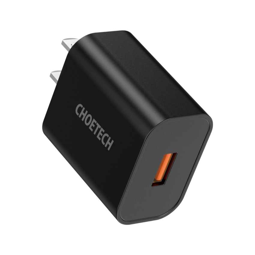Choetech USB-A Charge 18W - Black