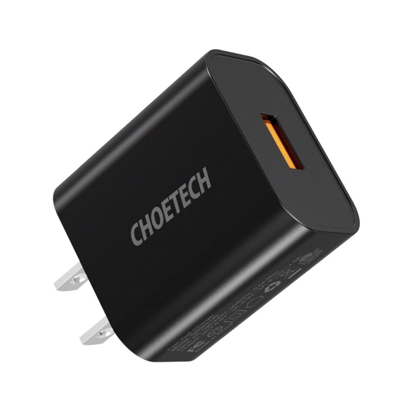 Choetech USB-A Charge 18W - Black