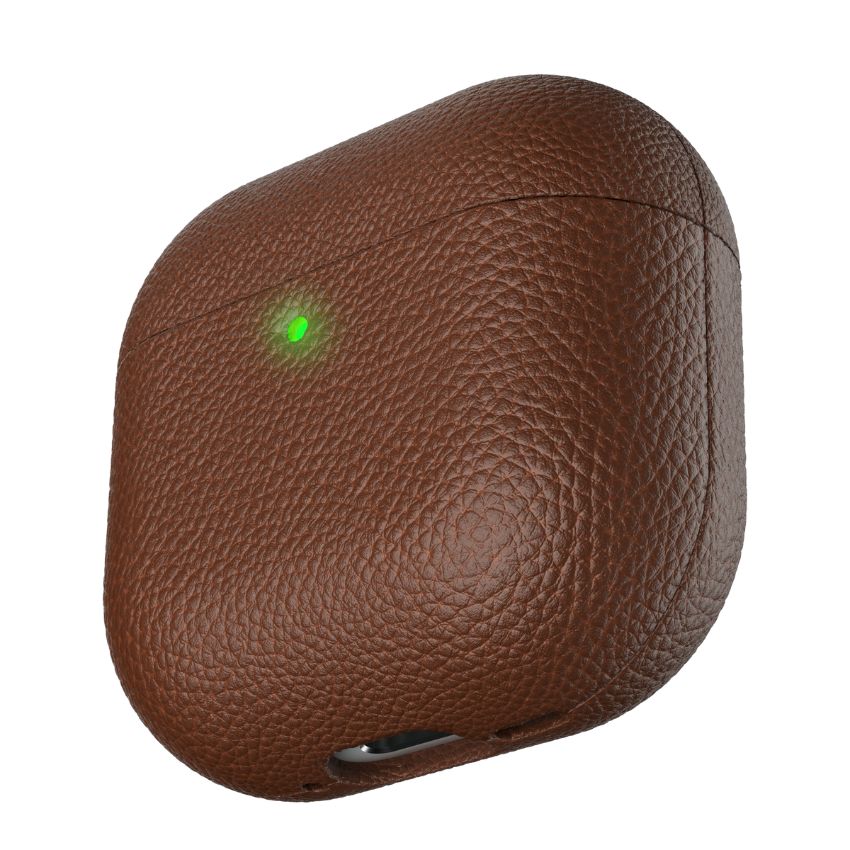 AirPods 4 Case Keybudz Artisan Leather - Natural Brown
