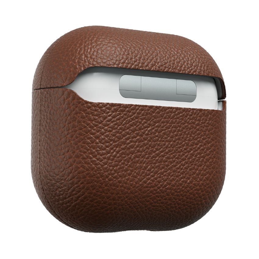 AirPods 4 Case Keybudz Artisan Leather - Natural Brown