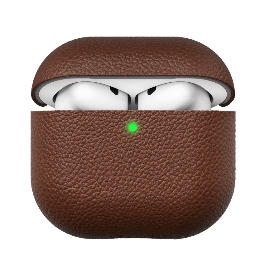 AirPods 4 Case Keybudz Artisan Leather - Natural Brown