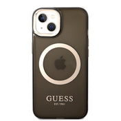 iPhone 14 Case Guess Colors Edition MagSafe - Black