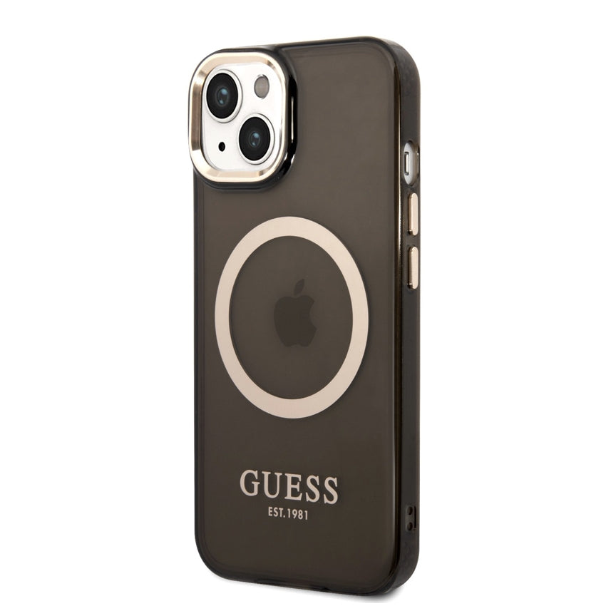iPhone 14 Case Guess Colors Edition MagSafe - Black