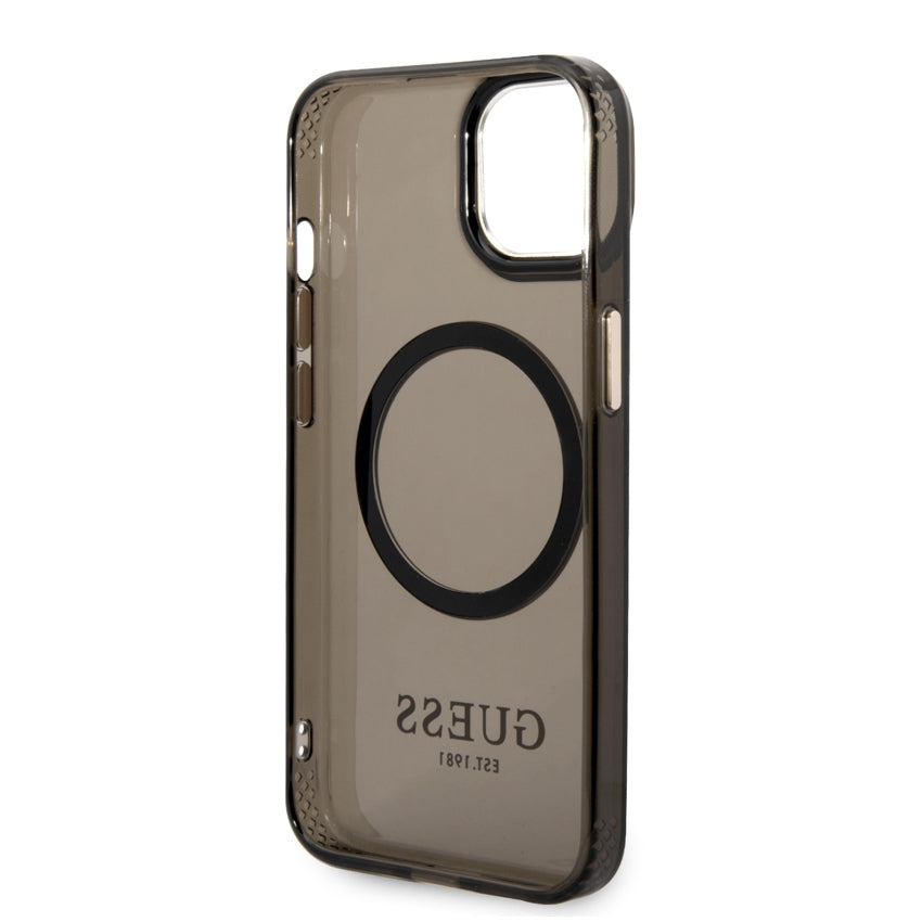 iPhone 14 Case Guess Colors Edition MagSafe - Black