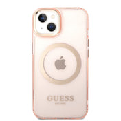 iPhone 14 Case Guess Colors Edition MagSafe - Pink
