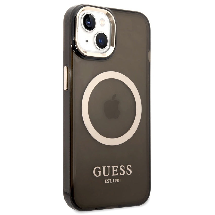 GUESS Colors Edition MagSafe for iPhone 14 Plus - Black