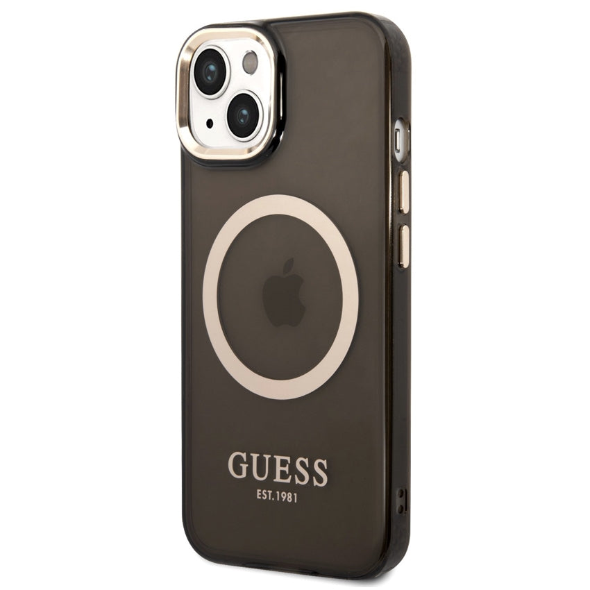 GUESS Colors Edition MagSafe for iPhone 14 Plus - Black