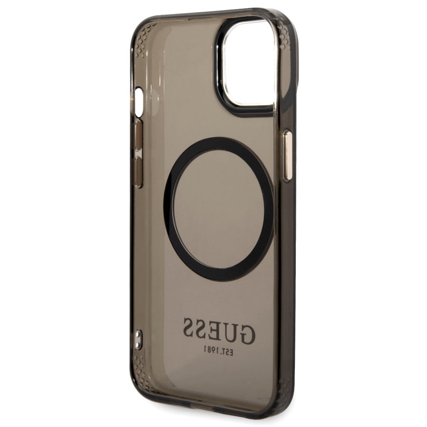 GUESS Colors Edition MagSafe for iPhone 14 Plus - Black