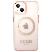 iPhone 14 Plus Case Guess Colors Edition MagSafe - Pink