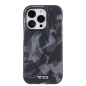 Tumi Frosted Mag Transparent PC Case for iPhone 15 Pro - Black Brush Camo