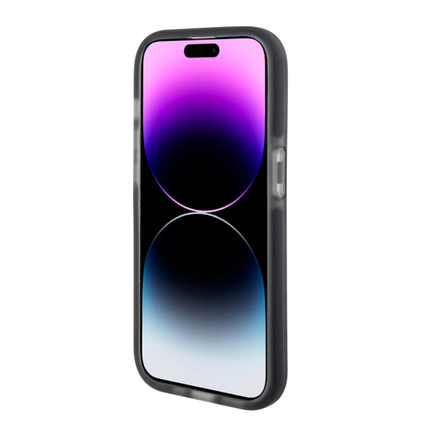 Tumi Frosted Mag Transparent PC Case for iPhone 15 Pro - Black Brush Camo