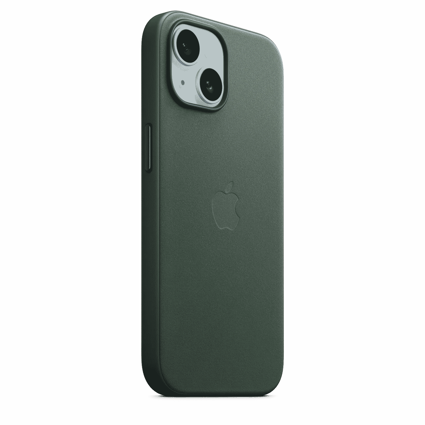 iPhone 15 FineWoven Case with MagSafe - Evergreen