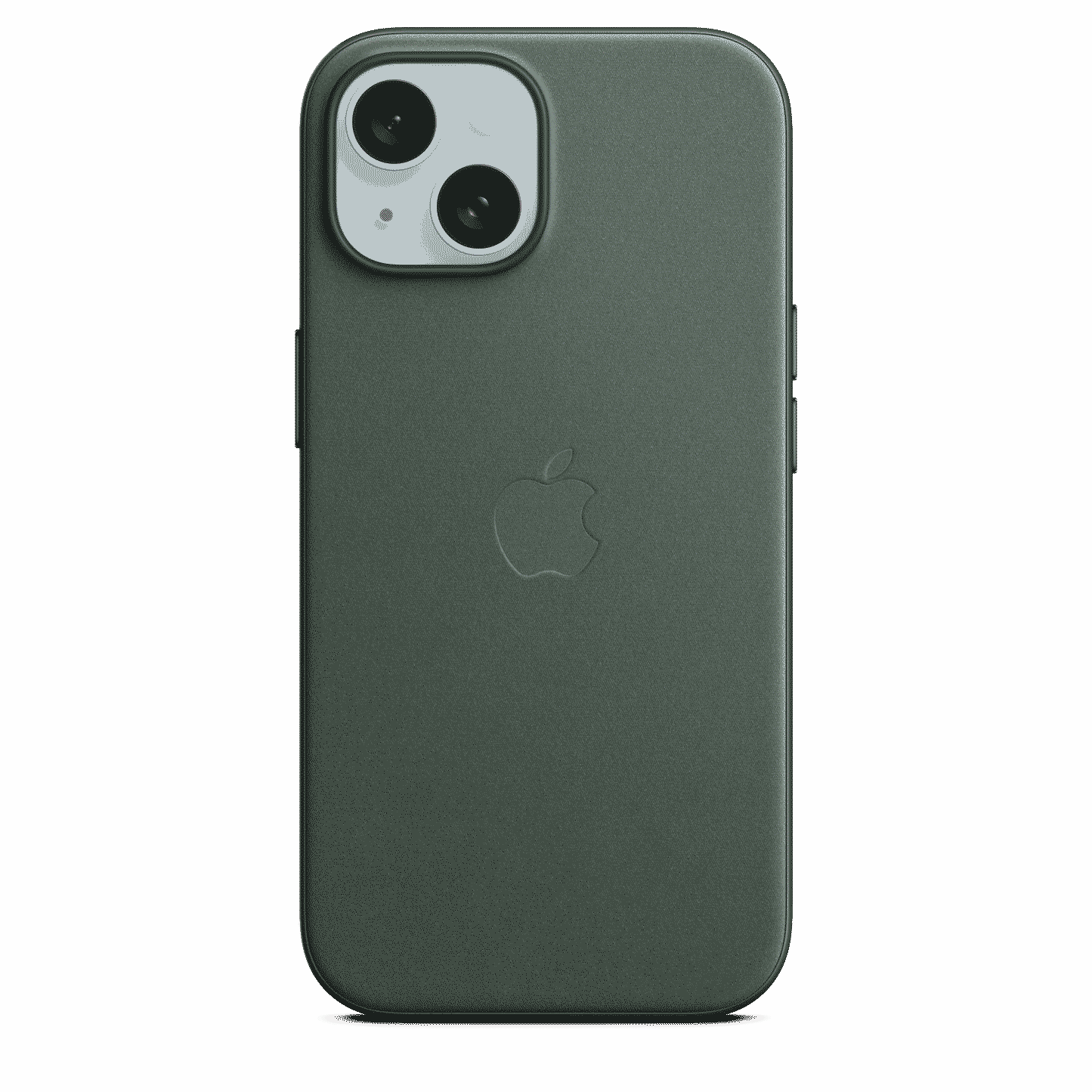 iPhone 15 FineWoven Case with MagSafe - Evergreen