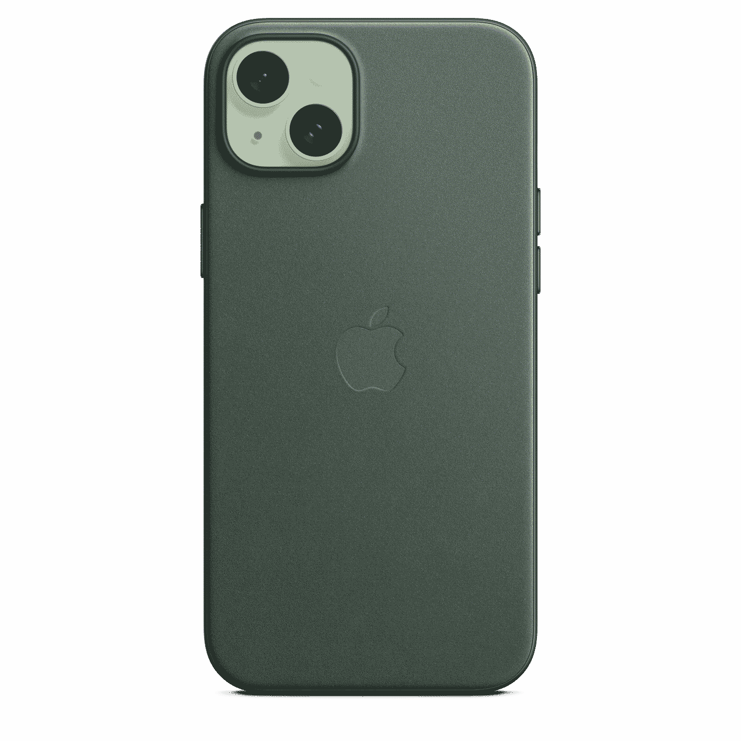 iPhone 15 Plus FineWoven Case with MagSafe - Evergreen