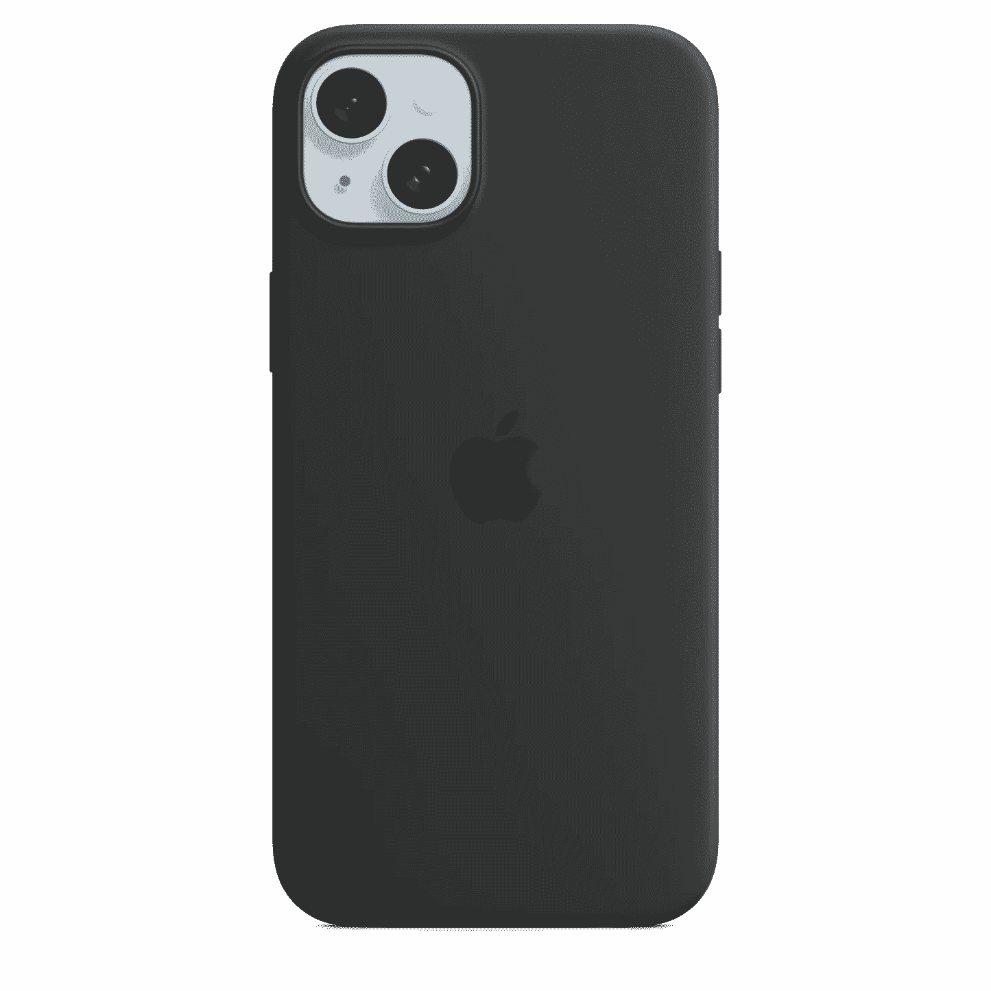 iPhone 15 Plus Silicone Case with MagSafe - Black