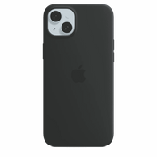 iPhone 15 Plus Silicone Case with MagSafe - Black