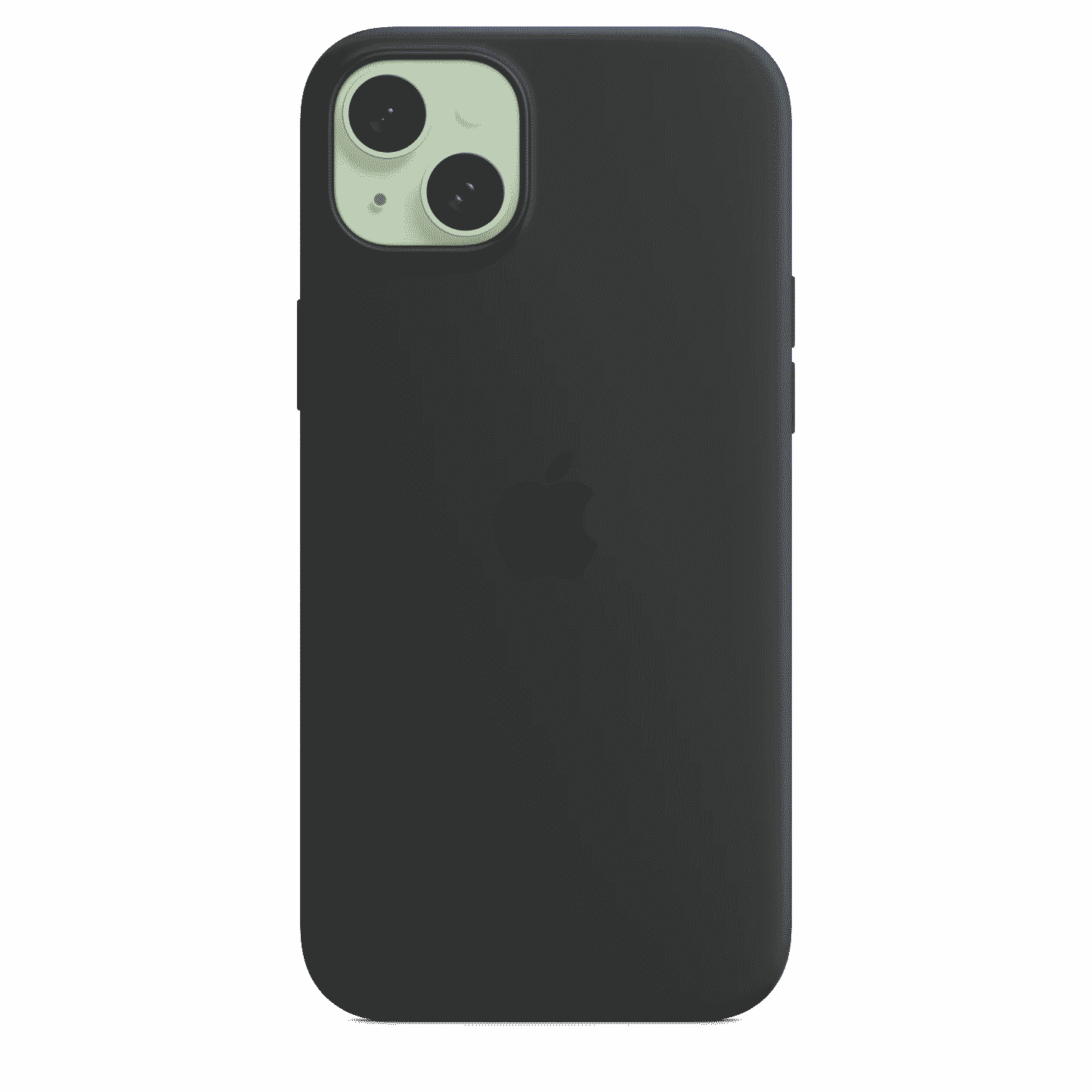 iPhone 15 Plus Silicone Case with MagSafe - Black