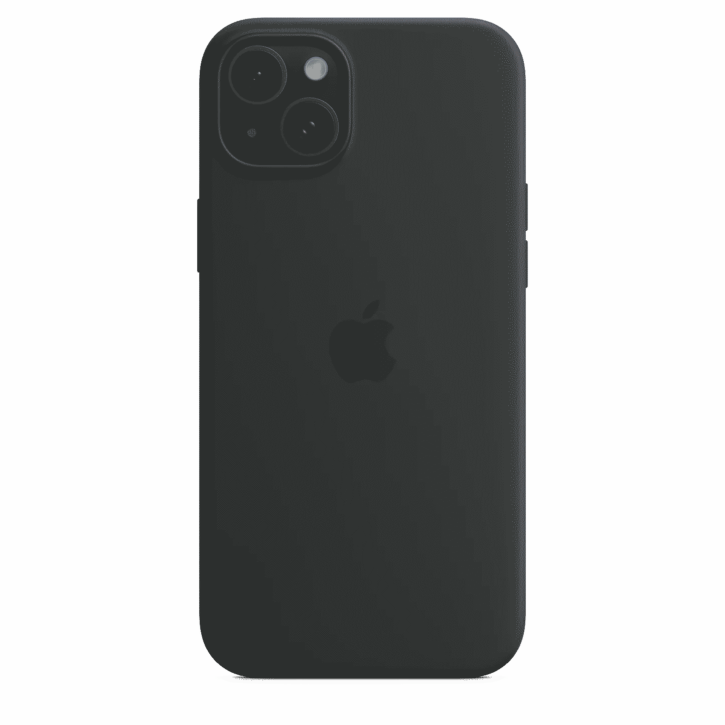 iPhone 15 Plus Silicone Case with MagSafe - Black