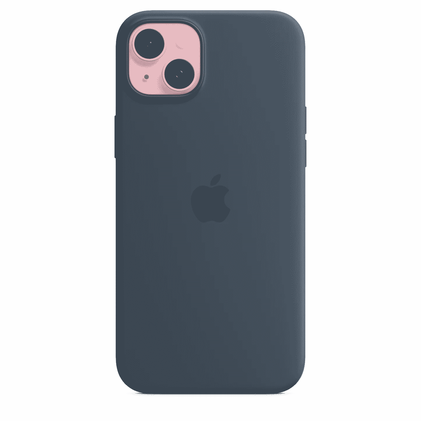 iPhone 15 Plus Silicone Case with MagSafe - Storm Blue