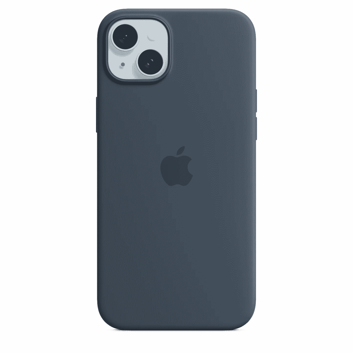 iPhone 15 Plus Silicone Case with MagSafe - Storm Blue