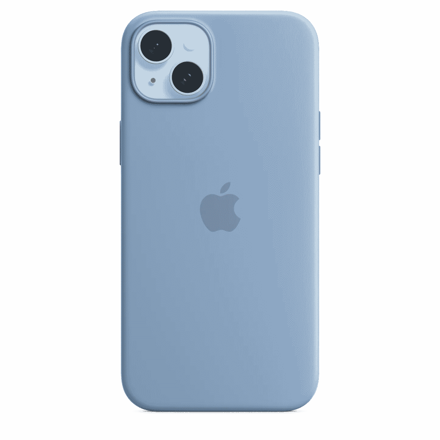 iPhone 15 Plus Silicone Case with MagSafe - Winter Blue