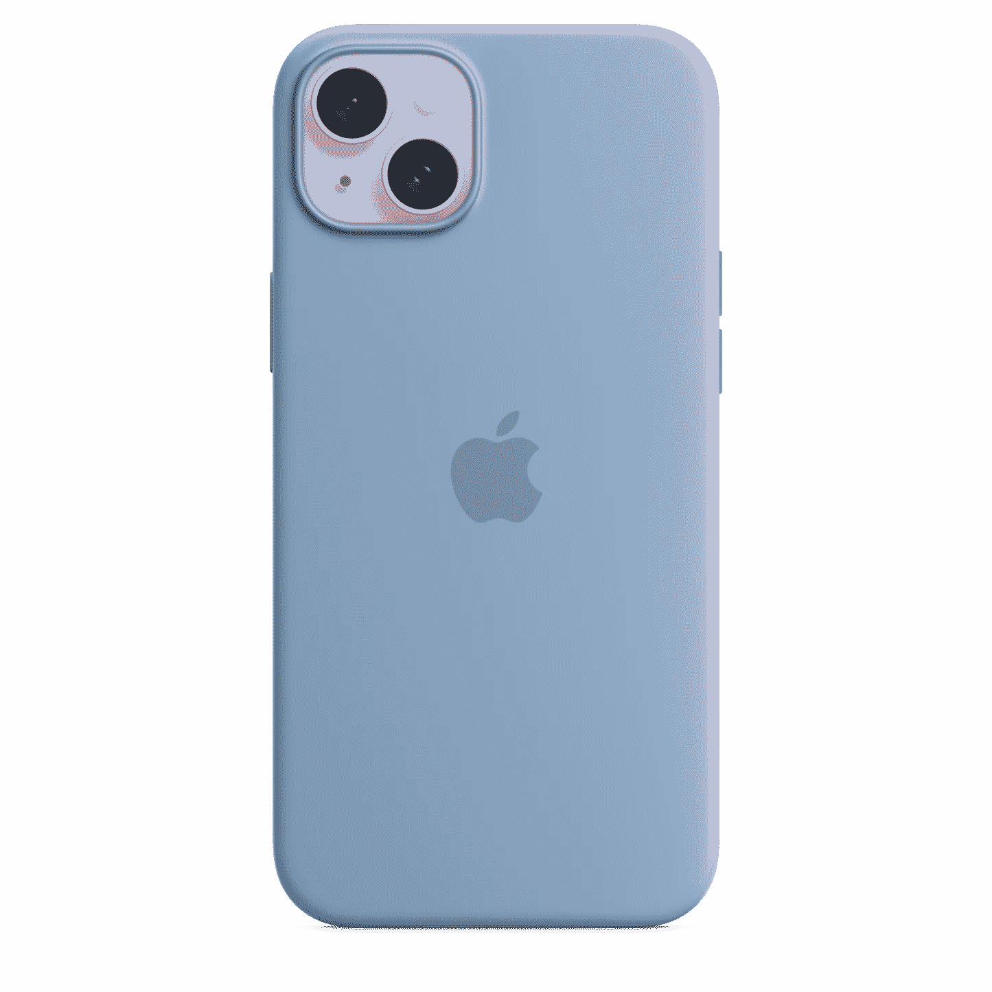 iPhone 15 Plus Silicone Case with MagSafe - Winter Blue