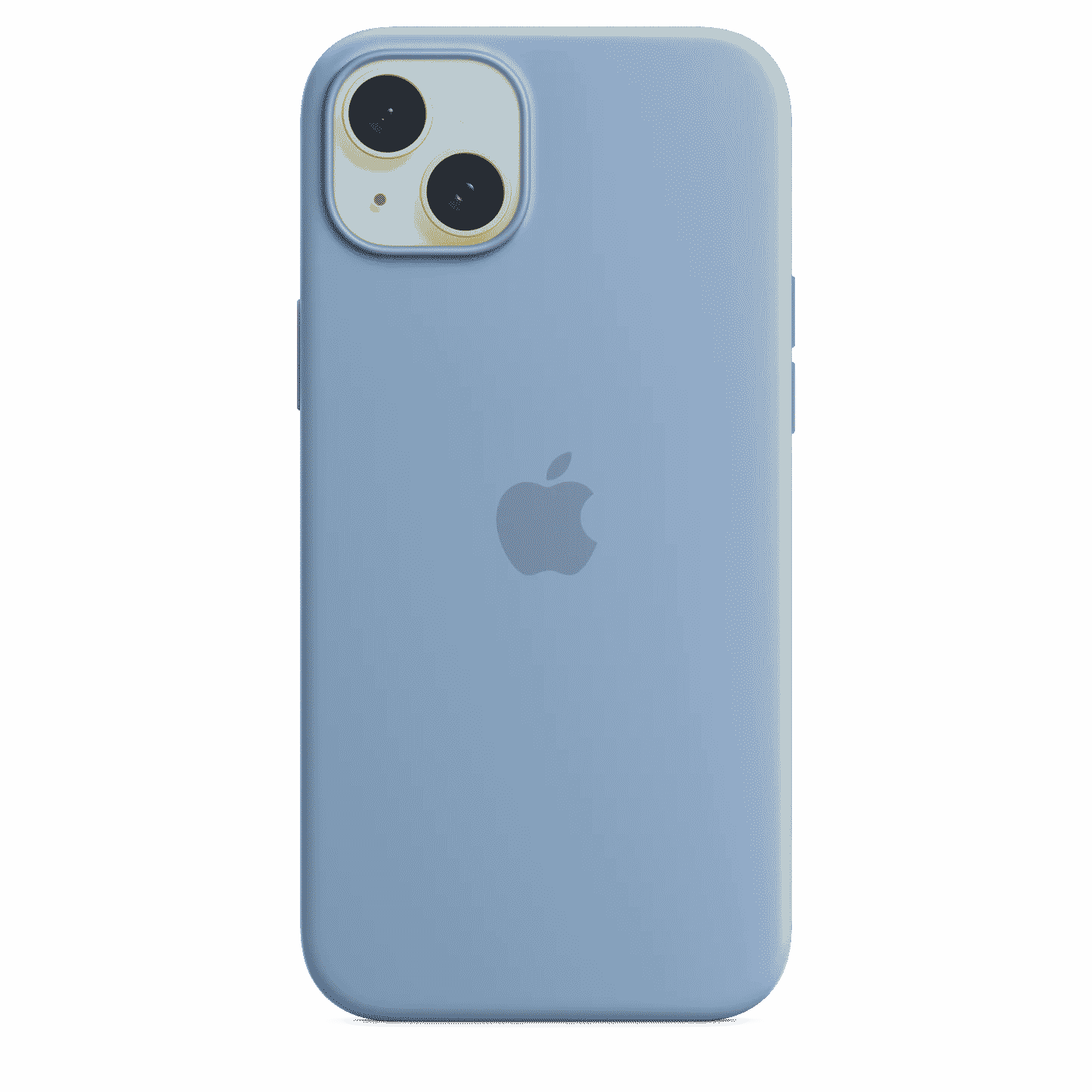 iPhone 15 Plus Silicone Case with MagSafe - Winter Blue