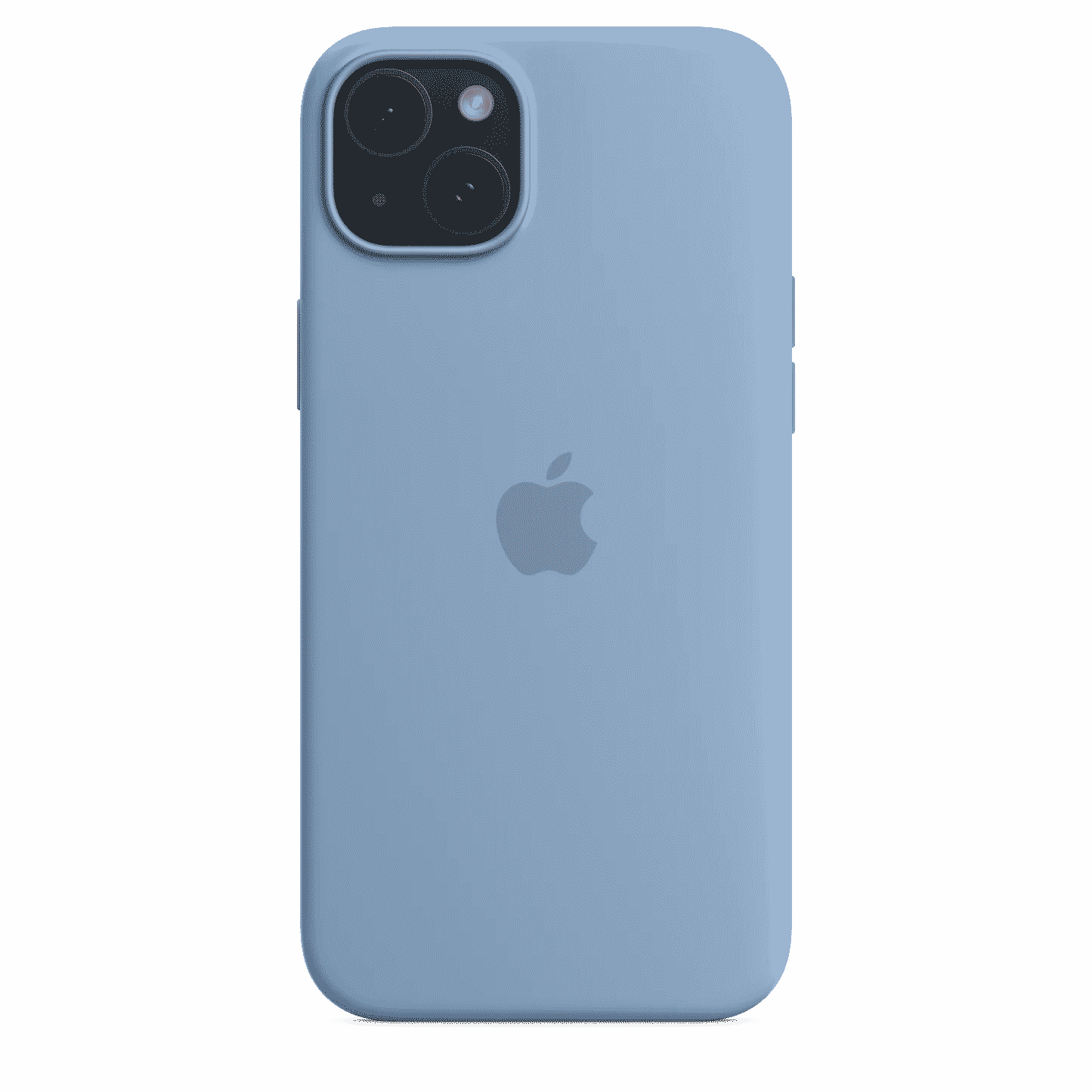 iPhone 15 Plus Silicone Case with MagSafe - Winter Blue