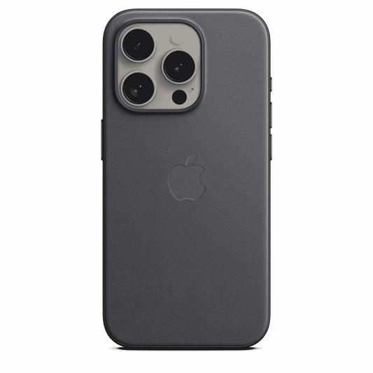 iPhone 15 Pro FineWoven Case with MagSafe - Black