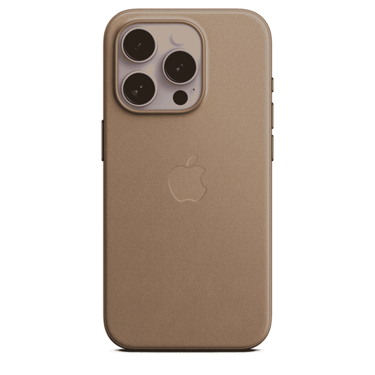 iPhone 15 Pro FineWoven Case with MagSafe - Taupe