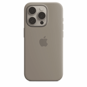 iPhone 15 Pro Silicone Case with MagSafe - Clay