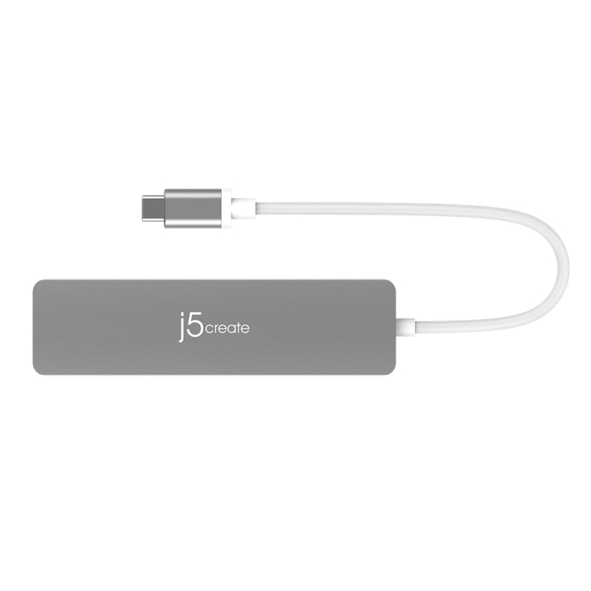 J5 6-in-1 USB-C to 4K HDMI, PD 3.0 100W, Multi-Port Hub