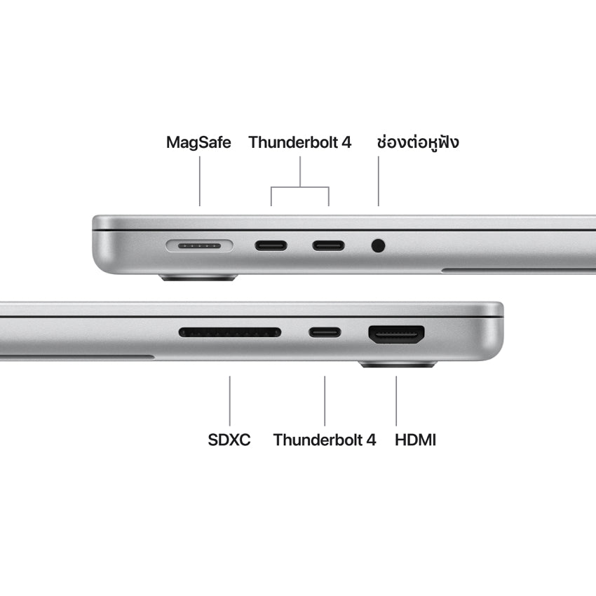 Apple Macbook Pro 14 inch Apple M5 with 10-core CPU and 10-core GPU RAM 24GB 1TB - Silver (ENG)
