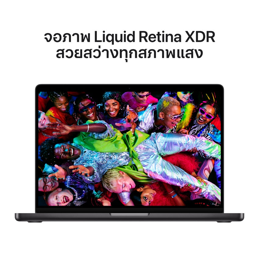 Apple Macbook Pro 14 inch Apple M5 with 10-core CPU and 10-core GPU RAM 24GB 1TB - Space Black (ENG)
