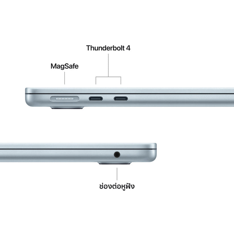 13-inch MacBook Air: Apple M4 chip with 10-core CPU and 8-core GPU, 256GB SSD - Sky Blue