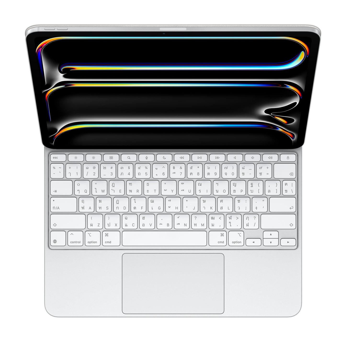 Magic Keyboard for iPad Pro 13‑inch (M4) - Thai - White
