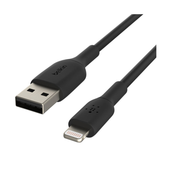 BELKIN MIXIT Sync and Charge 12W USB-A to Lightning Cable 3M - Black