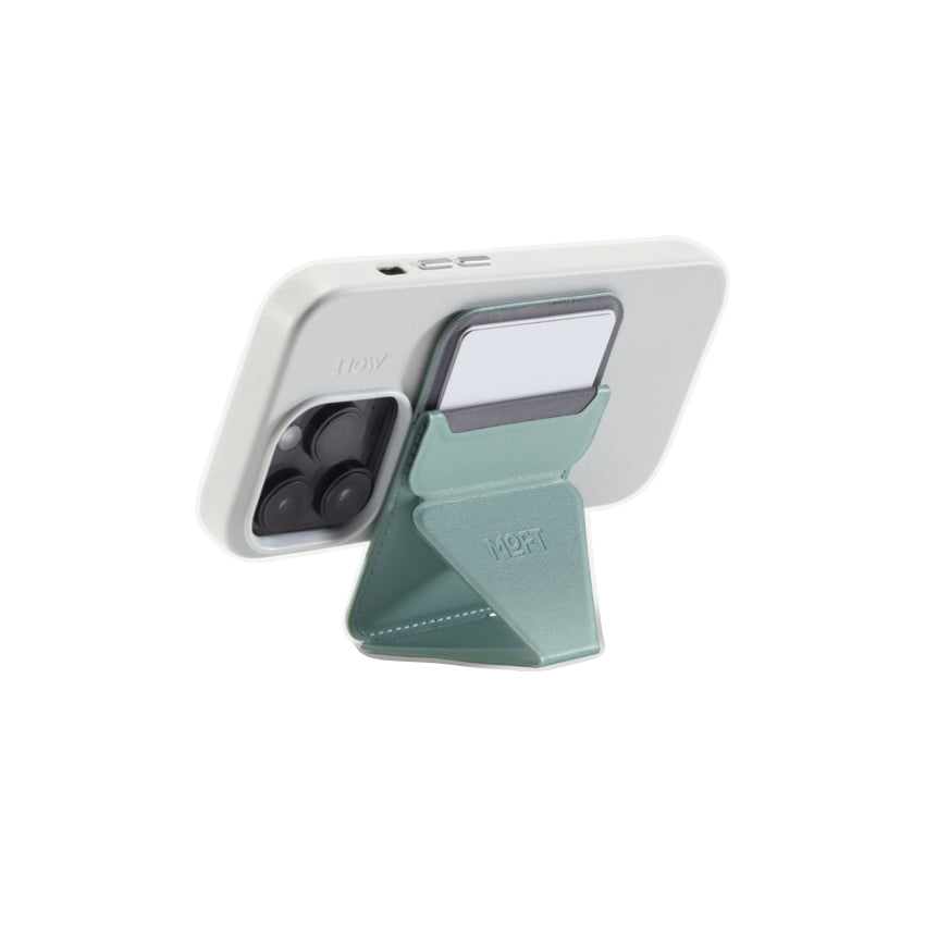 MOFT Snap-On Phone Stand and  Wallet with Magsafe (MOVAS) - Seafoam