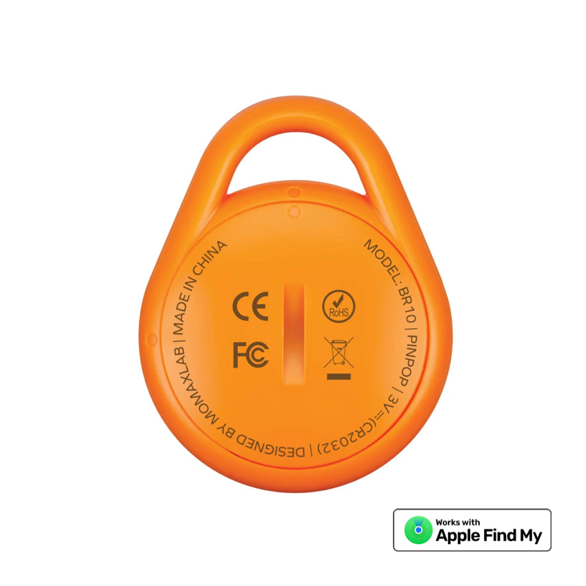 Momax Pinpop Lite (Apple Find My Tracker) - Orange