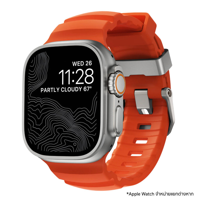 Nomad Rocky Point Band 49mm Magma Natural Hardware ของแท้ ร้านแนะนำในไทย