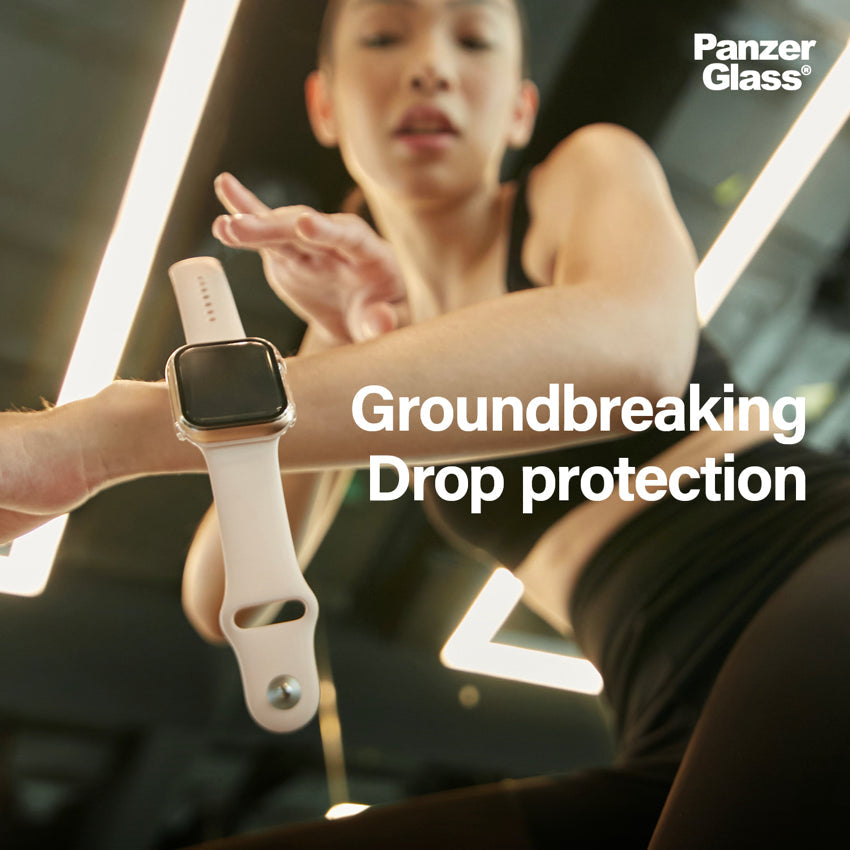 PANZERGLASS Full Body Slim Apple Watch 10 [42 mm] - Black