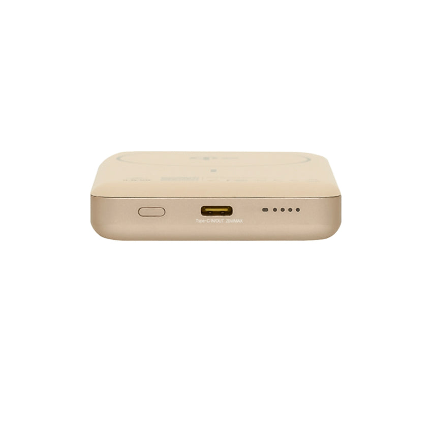 Powerbank PISEN SleekVolt 10000mAh สีครีมพาสเทล พร้อมชาร์จเร็ว 20W