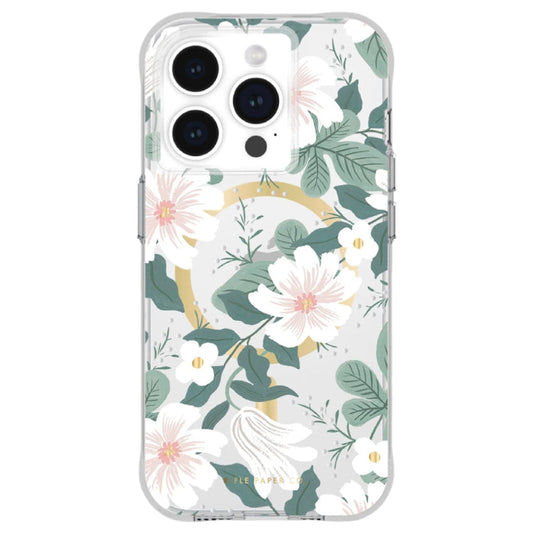 CASE MATE Rifle Paper Willow with Magsafe for iPhone 15 Pro Max
