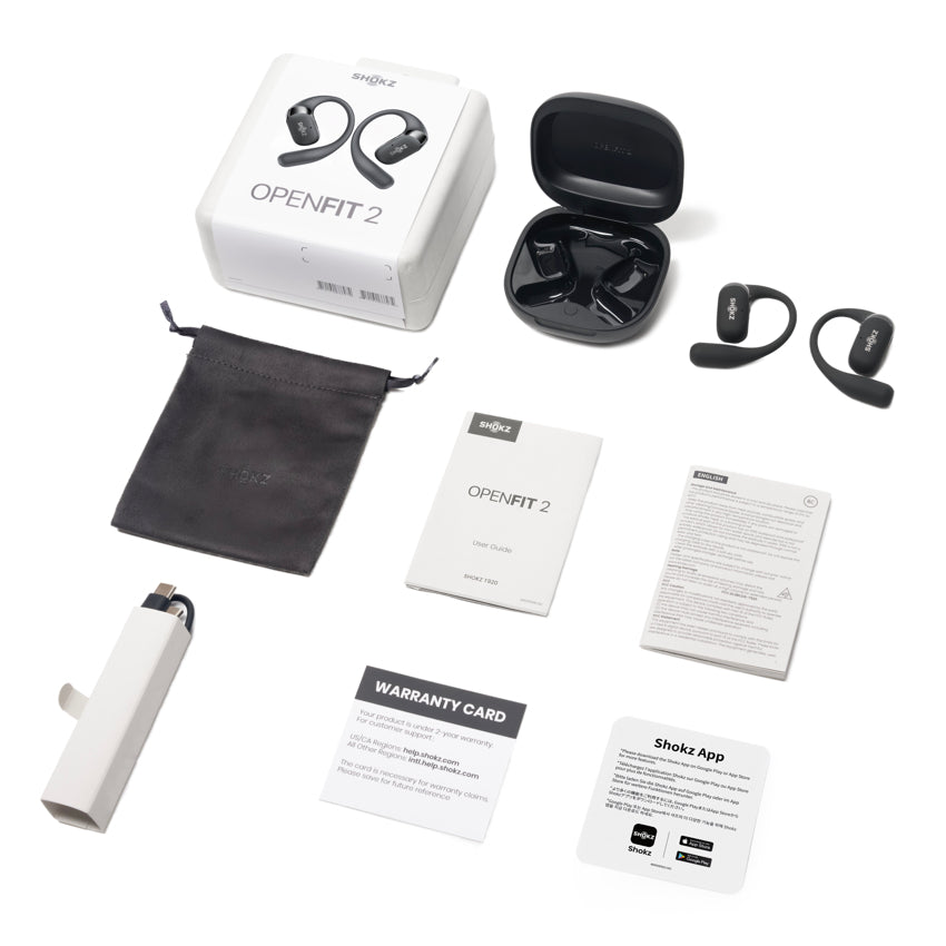 Shokz OpenFit 2 - Black