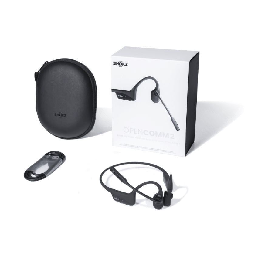 Shokz  OpenComm 2 - Black