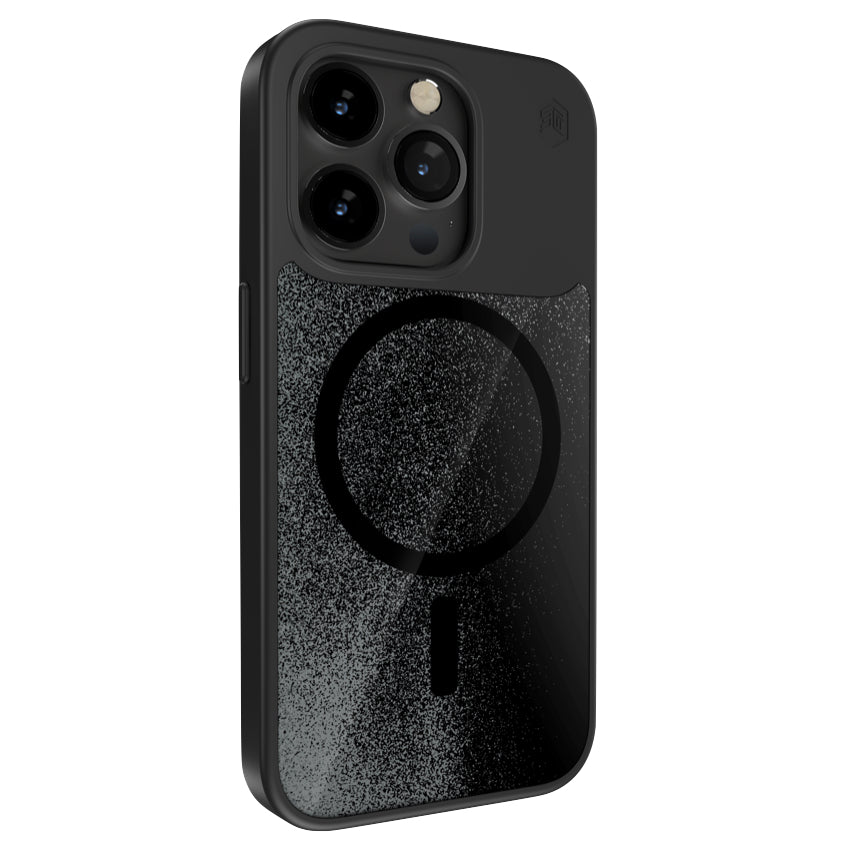 iPhone 15 Pro Max Case STM Relax Sand MagSafe - Black/Grey