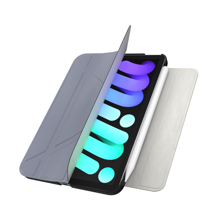SWITCHEASY Origami flexi-folding folio for iPad mini G6 - Alaskan Blue